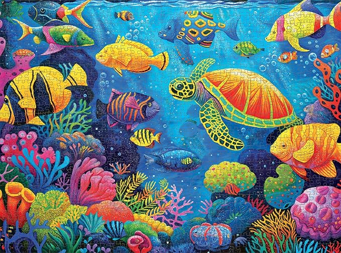 Ocean Puzzle – Underwater Paradise – 1000 Piece Jigsaw Puzzle