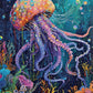 Jellyfish Puzzle – Ocean's Opus: The Majestic Medusa – 1000 Piece Jigsaw Puzzle
