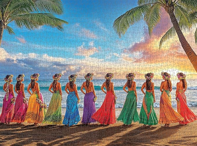 Pacific Jigsaw Puzzle – Aloha Harmony: Colors of The Pacific – 1000 Piece Jigsaw Puzzle