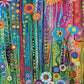 City Jigsaw Puzzle – Daisy Streets and Rainbow Skies – 1000 Piece Jigsaw Puzzle