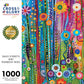City Jigsaw Puzzle – Daisy Streets and Rainbow Skies – 1000 Piece Jigsaw Puzzle