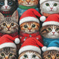 Cat Puzzle – Whisker Wonderland: Holiday Cats Edition – 1000 Piece Jigsaw Puzzle