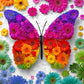 Butterfly Puzzle – Bloomtastic Butterfly – 1000 Piece Jigsaw Puzzle