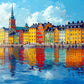 City Jigsaw Puzzle – The Harbor That Remembered Color – 1000 Piece Jigsaw Puzzle