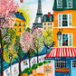 City Jigsaw Puzzle – Morning at Café Lisle – 1000 Piece Jigsaw Puzzle