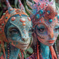 Alien Puzzle – Meet The Aliens: Seru & Lyra – 1000 Piece Jigsaw Puzzle