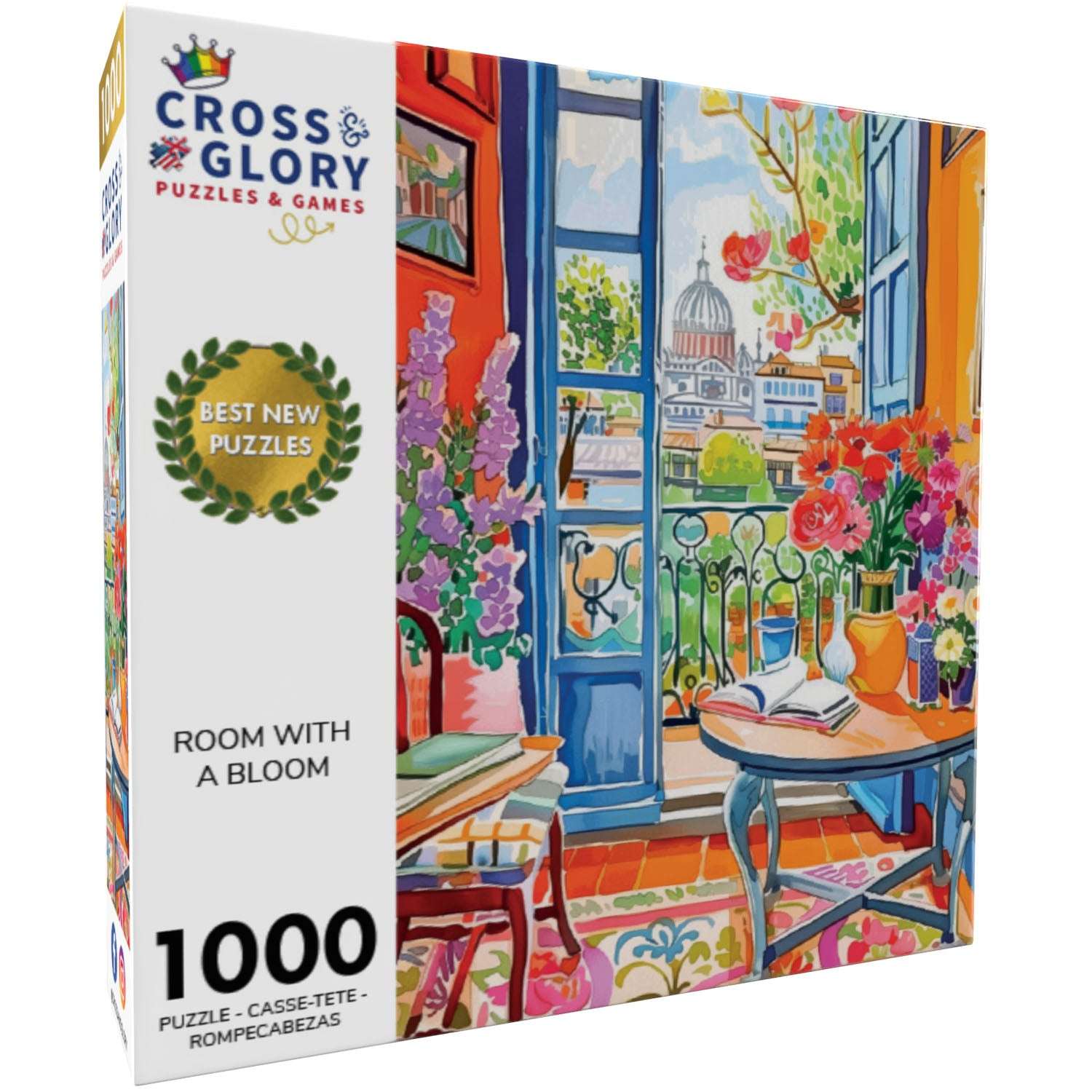 Garden Puzzle – Room with a Bloom – 1000 Piece Jigsaw Puzzle
