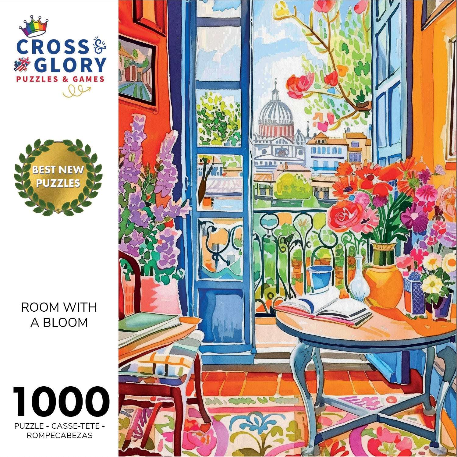 Garden Puzzle – Room with a Bloom – 1000 Piece Jigsaw Puzzle