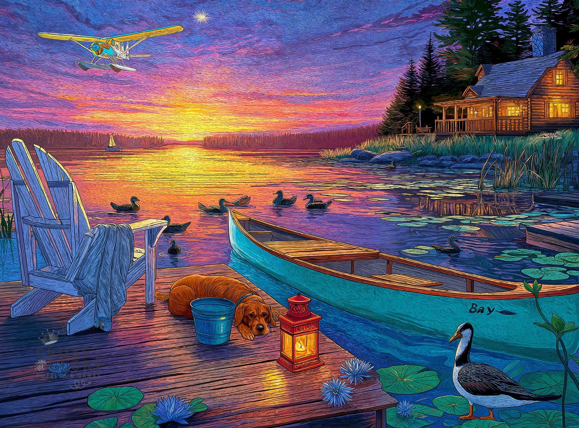 Coastal Puzzle – Sunset Bay – 1000 Piece Jigsaw Puzzle