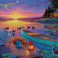 Coastal Puzzle – Sunset Bay – 1000 Piece Jigsaw Puzzle