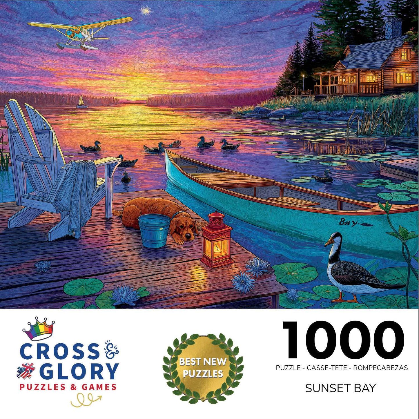 Coastal Puzzle – Sunset Bay – 1000 Piece Jigsaw Puzzle