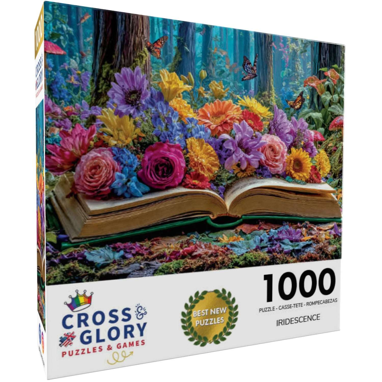 Abstract Puzzle – Iridescence – 1000 Piece Jigsaw Puzzle