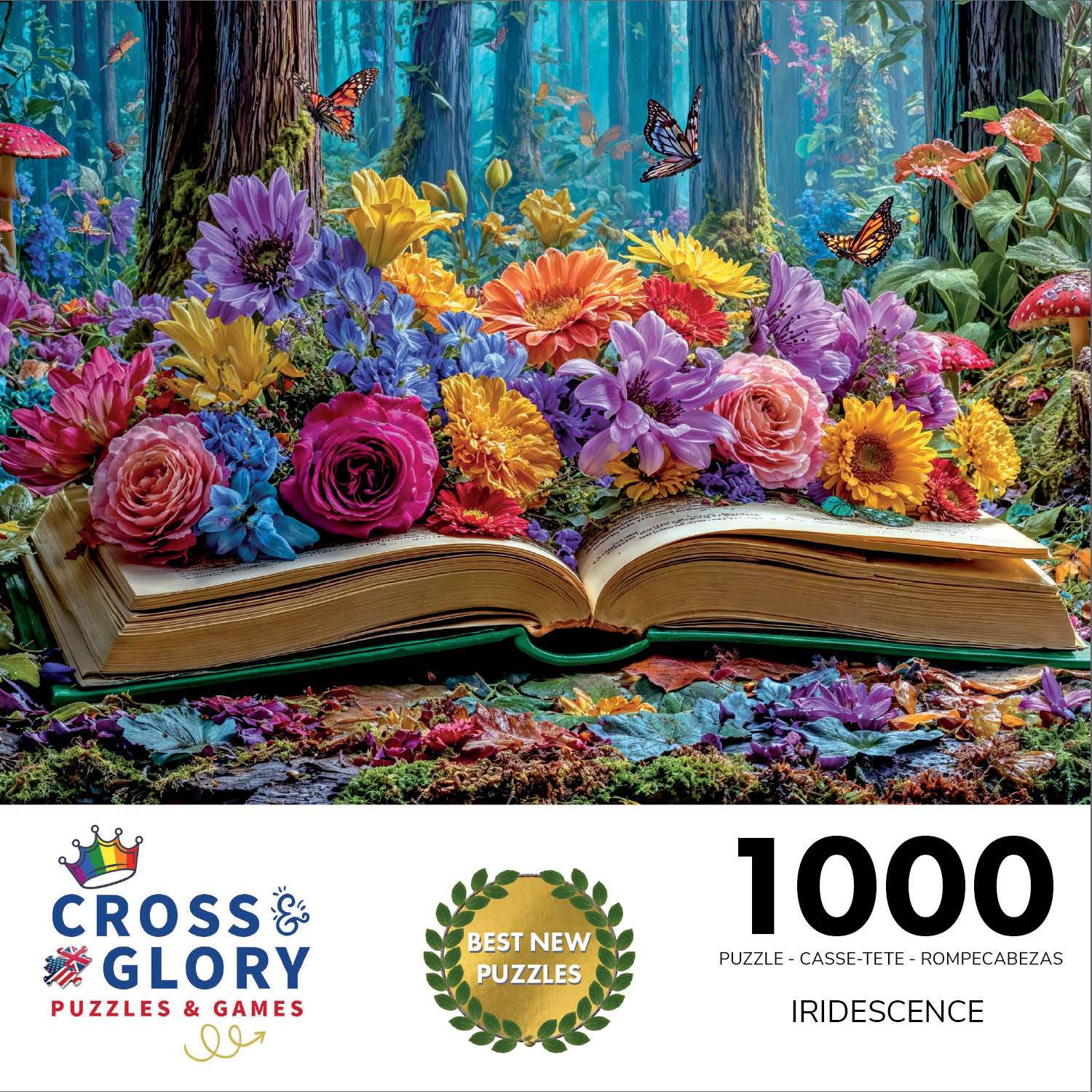 Abstract Puzzle – Iridescence – 1000 Piece Jigsaw Puzzle