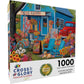 Garden Puzzle – Stitches, Blooms, and Blue Skies – 1000 Piece Jigsaw Puzzle