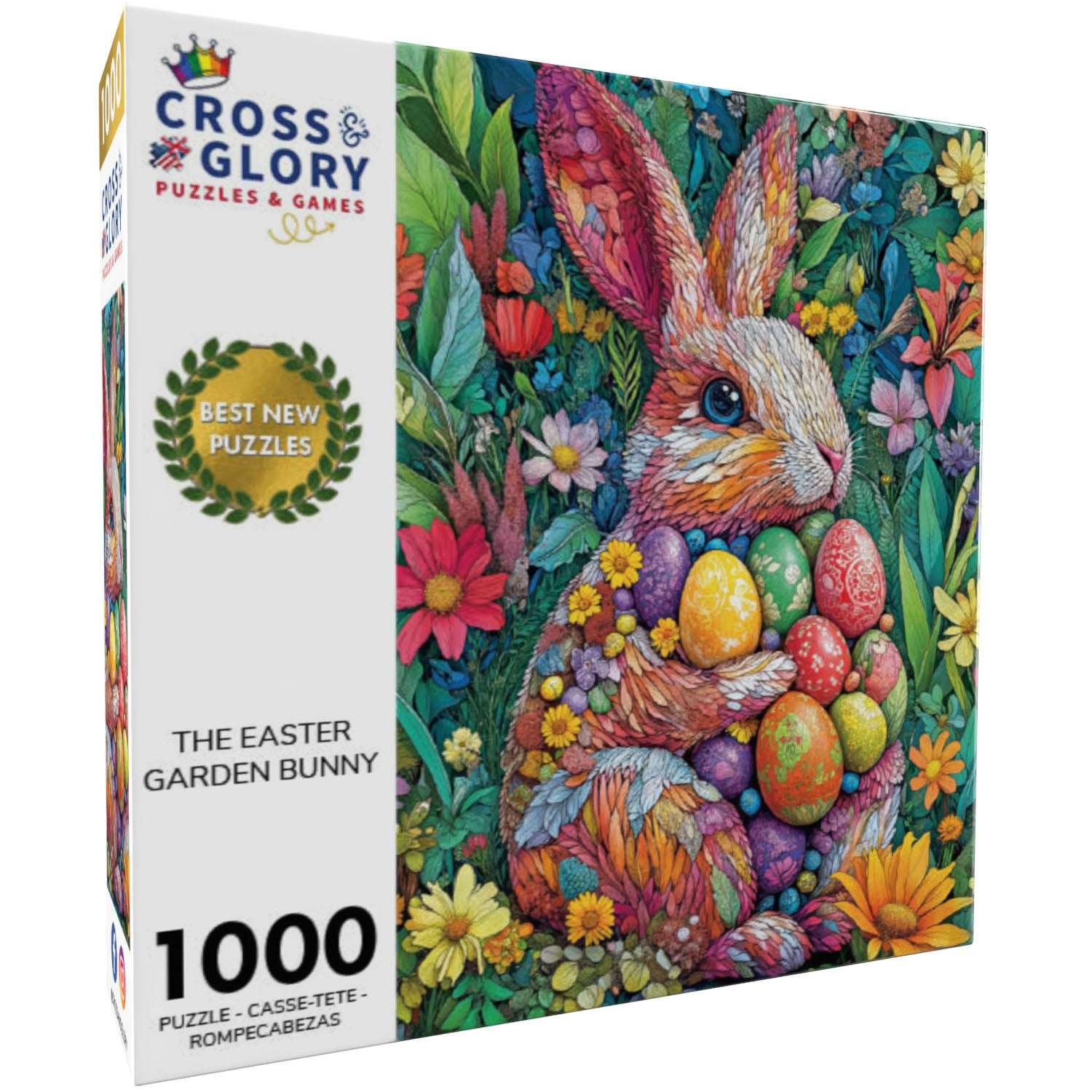 Bunny Puzzle – The Easter Garden Bunny – 1000 Piece Jigsaw Puzzle