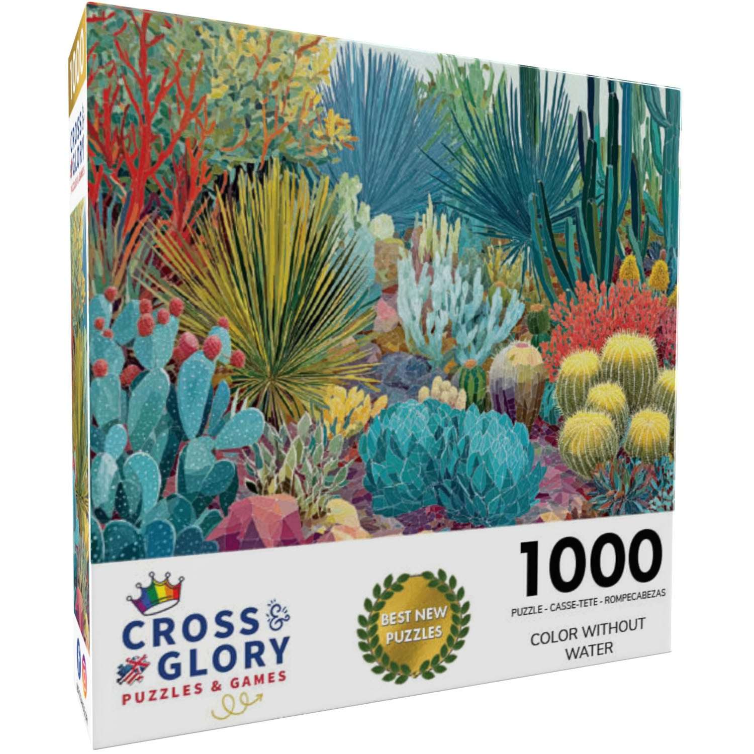 Art Puzzle – Color Without Water – 1000 Piece Jigsaw Puzzle