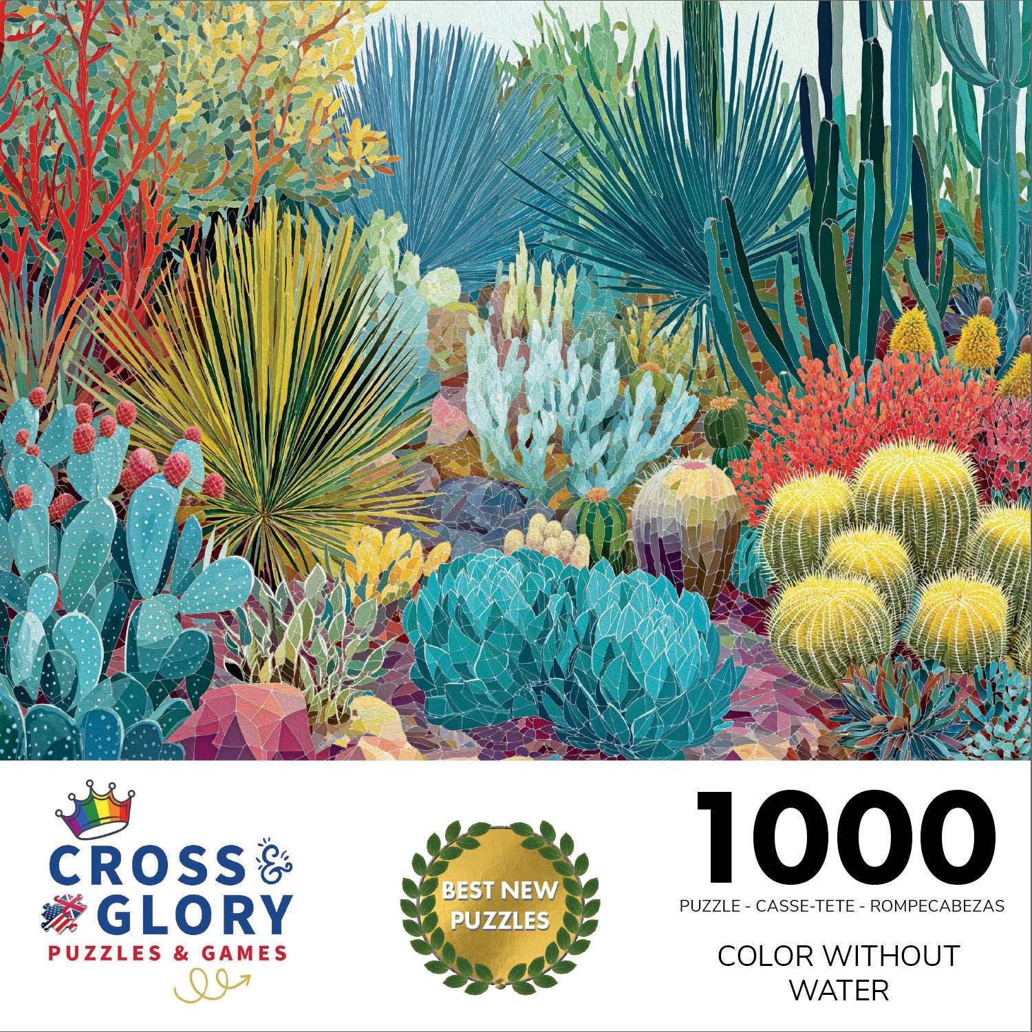 Art Puzzle – Color Without Water – 1000 Piece Jigsaw Puzzle